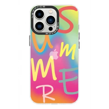 Newface Apple iPhone 14 Pro Kılıf Estoril Desenli Kapak - Estoril - 3