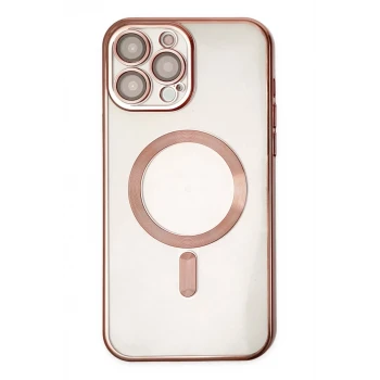 Newface Apple iPhone 14 Pro Kılıf Kross Magneticsafe Kapak - Rose