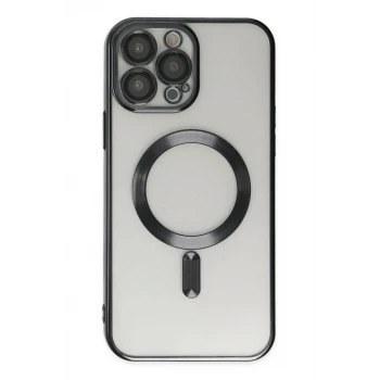 Newface Apple iPhone 14 Pro Kılıf Kross Magneticsafe Kapak - Siyah