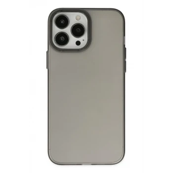 Newface Apple iPhone 14 Pro Kılıf Modos Metal Kapak - Siyah