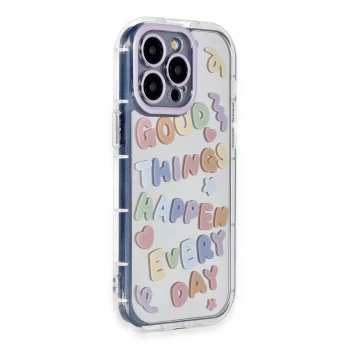 Newface Apple iPhone 14 Pro Kılıf Reflexion Desenli Kapak - Desen 7