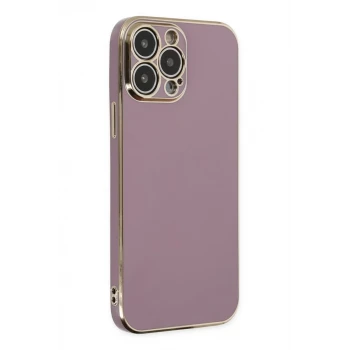 Newface Apple iPhone 14 Pro Kılıf Volet Silikon - Mor