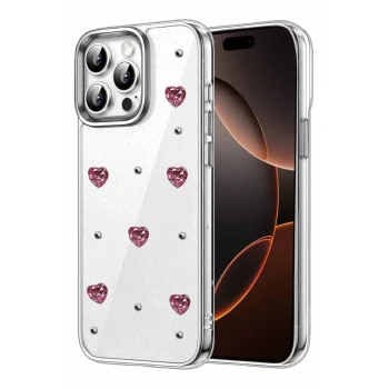Newface Apple iPhone 14 Pro Max Fiyonk Desenli Kapak - Desen 3