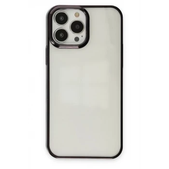 Newface Apple iPhone 14 Pro Max Kılıf Element Silikon - Siyah