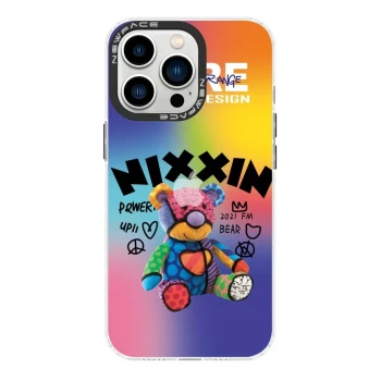 Newface Apple iPhone 14 Pro Max Kılıf Estoril Desenli Kapak - Estoril - 11
