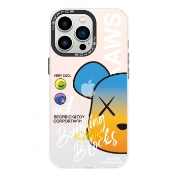 Newface Apple iPhone 14 Pro Max Kılıf Estoril Desenli Kapak - Estoril - 6
