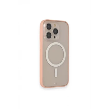 Newface Apple iPhone 14 Pro Max Kılıf Grand Magneticsafe Kapak - Pembe