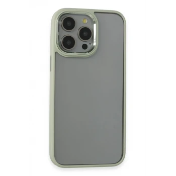 Newface Apple iPhone 14 Pro Max Kılıf Power Silikon - Yeşil