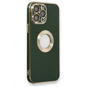 Newface Apple iPhone 14 Pro Max Kılıf Store Silikon - Yeşil