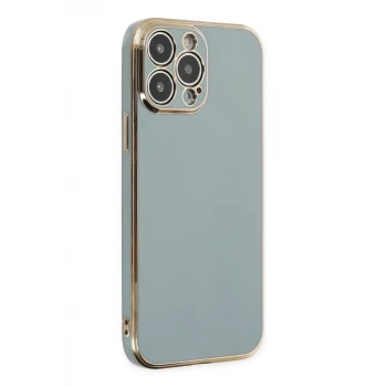 Newface Apple iPhone 14 Pro Max Kılıf Volet Silikon - Açık Yeşil