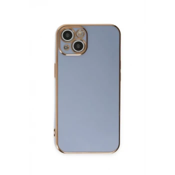 Newface Apple iPhone 15 Kılıf Volet Silikon - Mavi