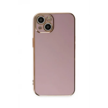 Newface Apple iPhone 15 Kılıf Volet Silikon - Mor