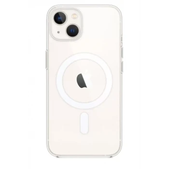Newface Apple iPhone 15 Plus Kılıf Pc Real Magsafe Kapak - Şeffaf