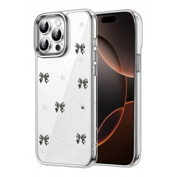 Newface Apple iPhone 15 Pro Fiyonk Desenli Kapak - Desen 8