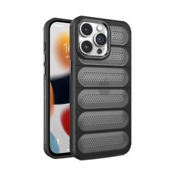 Newface Apple iPhone 15 Pro Kılıf Airmax Silikon Kapak - Siyah
