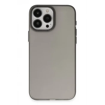 Newface Apple iPhone 15 Pro Kılıf Modos Metal Kapak - Siyah