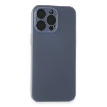 Newface Apple iPhone 15 Pro Kılıf Puma Silikon - Mavi