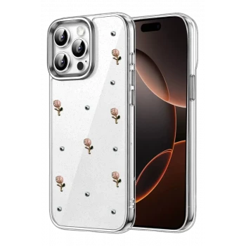 Newface Apple iPhone 15 Pro Max Fiyonk Desenli Kapak - Desen 6
