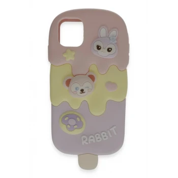 Newface Apple iPhone 15 Pro Max Kılıf Poky Karakter Silikon Kapak - Desen 11