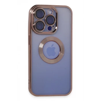 Newface Apple iPhone 15 Pro Max Kılıf Slot Silikon - Rose Gold