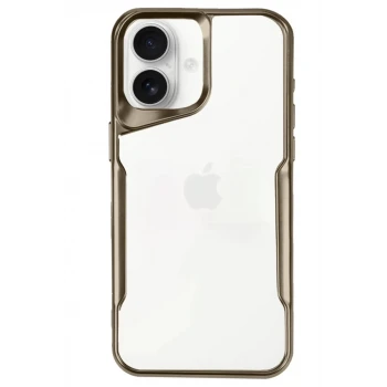 Newface Apple iPhone 16 Kılıf Boyi Silikon Kapak - Desert