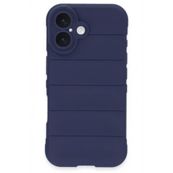 Newface Apple iPhone 16 Kılıf Optimum Silikon - Lacivert