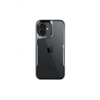 Newface Apple iPhone 16 Plus Kılıf Boyi Silikon Kapak - Titan Gri
