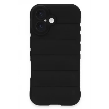 Newface Apple iPhone 16 Plus Kılıf Optimum Silikon - Siyah