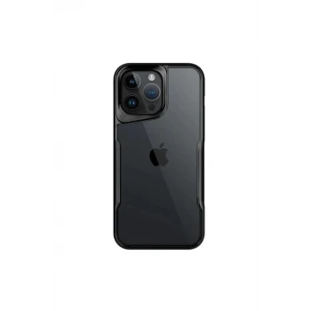 Newface Apple iPhone 16 Pro Max Kılıf Boyi Silikon Kapak - Siyah