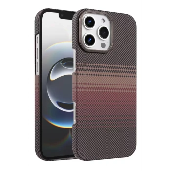 Newface Apple iPhone 16 Pro Vega Magsafe Kapak - Çöl Titanyum