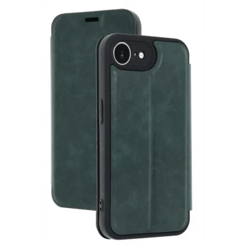 Newface Apple iPhone 16E Kılıf Flip Cover - Koyu Yeşil