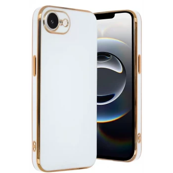 Newface Apple iPhone 16E Kılıf Volet Silikon - Beyaz