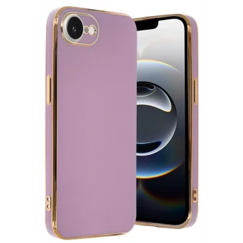 Newface Apple iPhone 16E Kılıf Volet Silikon - Mor