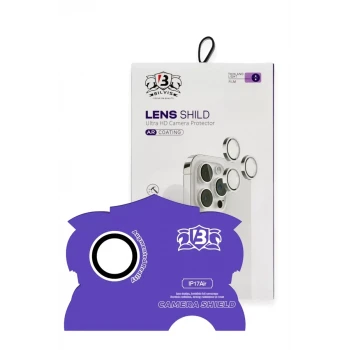Newface Apple iPhone 17 Air Bilvis Titan Kamera Lens - Gümüş