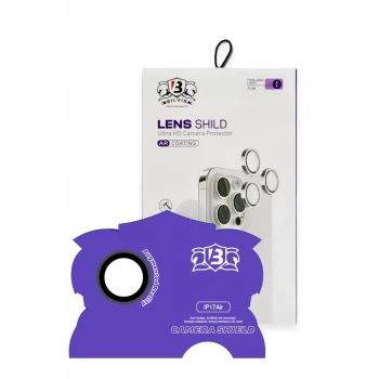 Newface Apple iPhone 17 Air Bilvis Titan Kamera Lens - Siyah