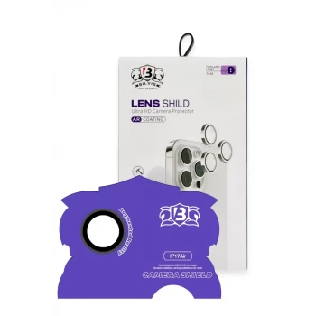Newface Apple iPhone 17 Air Bilvis Titan Kamera Lens - Siyah