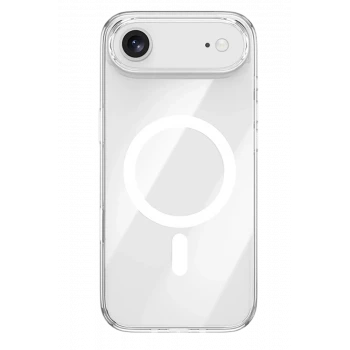 Newface Apple iPhone 17 Air Kılıf Pc Real Magsafe Kapak - Şeffaf