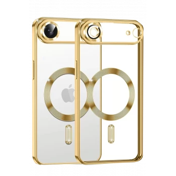 Newface Apple iPhone 17 Air Kross Magneticsafe Kapak - Gold