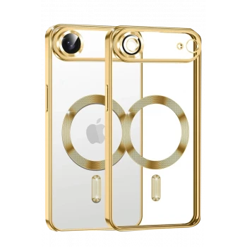 Newface Apple iPhone 17 Air Kross Magneticsafe Kapak - Gold