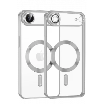 Newface Apple iPhone 17 Air Kross Magneticsafe Kapak - Gümüş