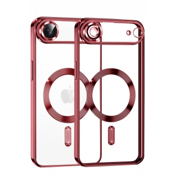 Newface Apple iPhone 17 Air Kross Magneticsafe Kapak - Kırmızı