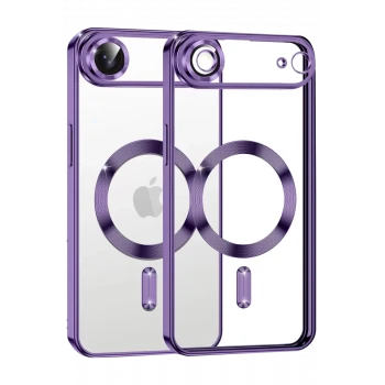 Newface Apple iPhone 17 Air Kross Magneticsafe Kapak - Mor