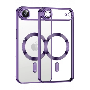 Newface Apple iPhone 17 Air Kross Magneticsafe Kapak - Mor