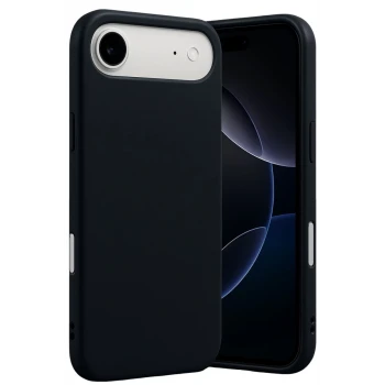 Newface Apple iPhone 17 Air Nano içi Kadife Silikon - Siyah
