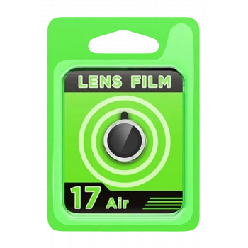 Newface Apple iPhone 17 Air Raze Metal Kamera Lens - Gümüş