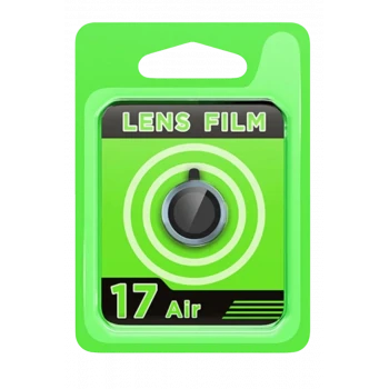 Newface Apple iPhone 17 Air Raze Metal Kamera Lens - Mavi