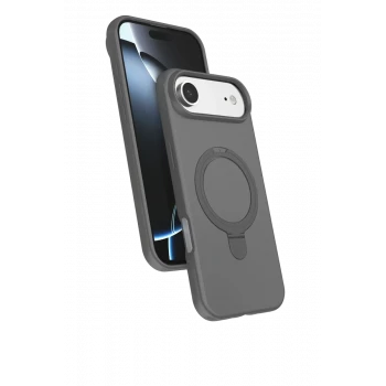 Newface Apple iPhone 17 Air Regal Magsafe Standlı Kapak - Titan Gri