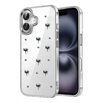 Newface Apple iPhone 17 Fiyonk Desenli Kapak - Desen 1