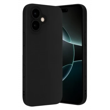 Newface Apple iPhone 17 Nano içi Kadife Silikon - Siyah