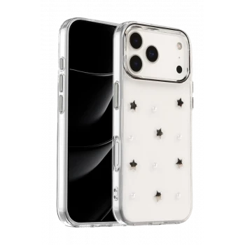 Newface Apple iPhone 17 Pro Fiyonk Desenli Kapak - Desen 7